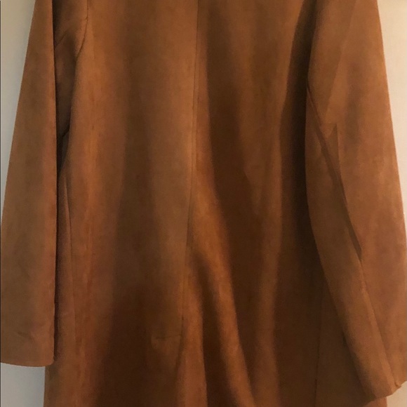 FAVLUX Faux Suede Jacket Coat - Picture 4 of 4